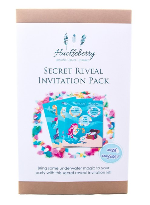 Secret Party Invitation Cards