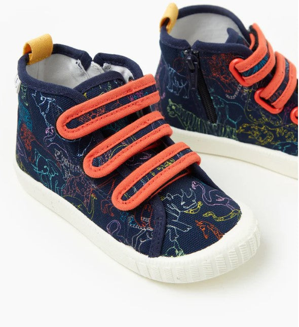 Liberty Billie Canvas - Neon Safari Red