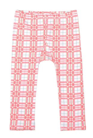 Classic Legging - Tartan Hearts