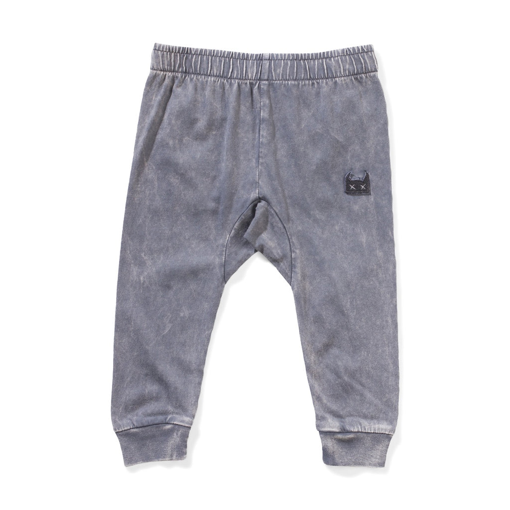 ASH PANT - MINERAL WASH BLACK