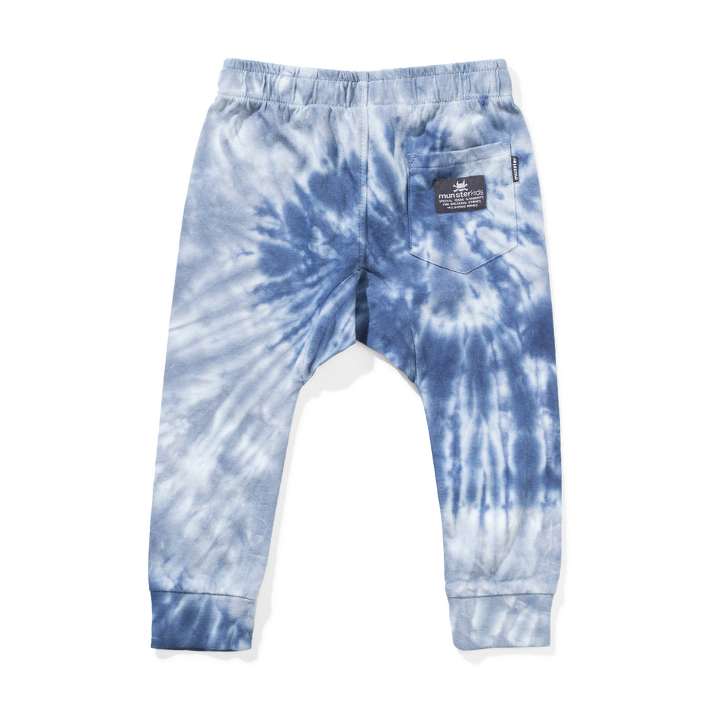 OCEAN PANT - BLUE TYE DYE