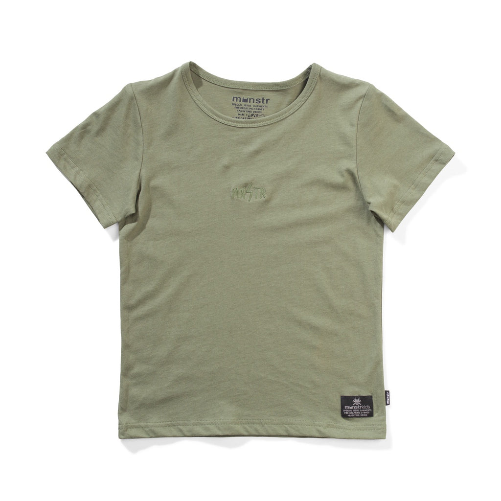 BOLTED SS TEE- OLIVINE