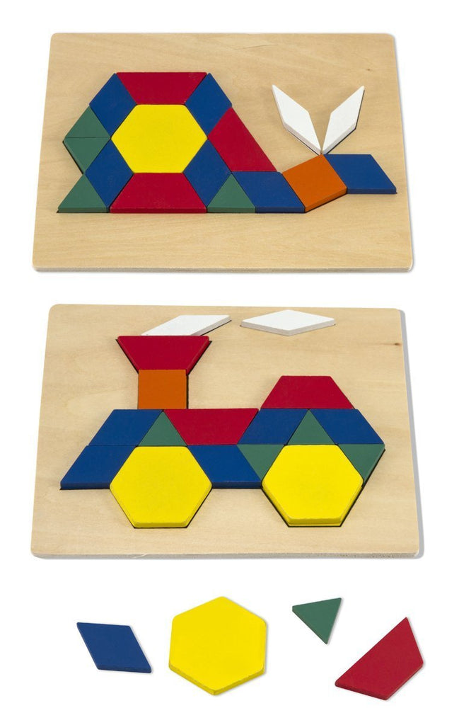 Pattern Blocks And Boards