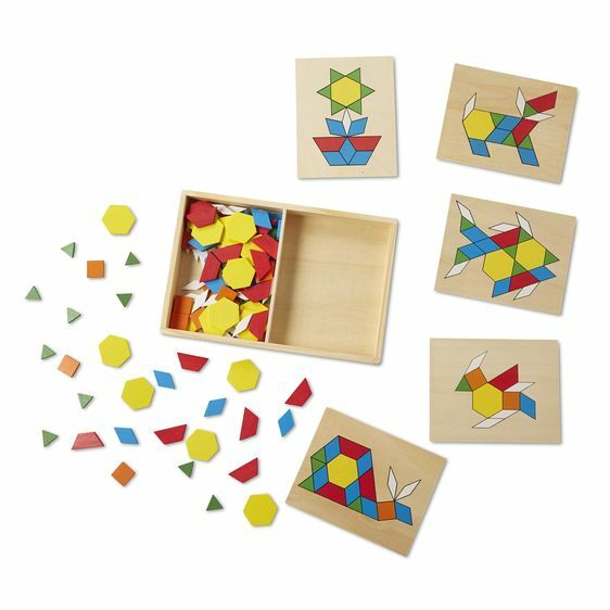 Pattern Blocks And Boards