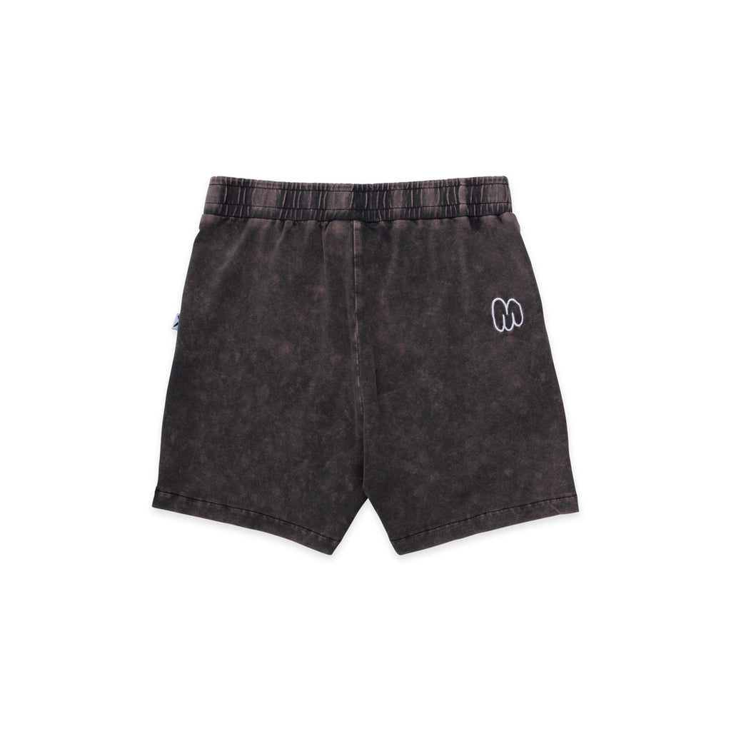 Blasted Shorts - Black Wash