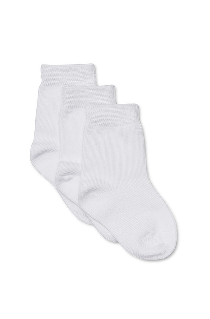 Marquise 3 Pack White Knitted Socks