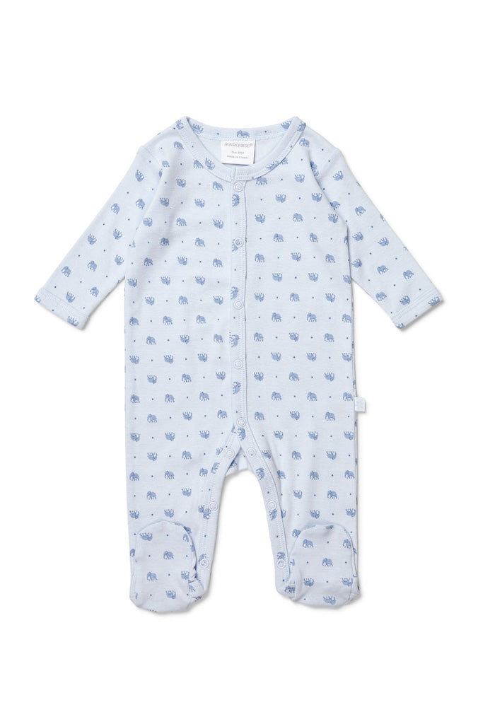 ELEPHANT STUDSUIT AND BEANIE SET