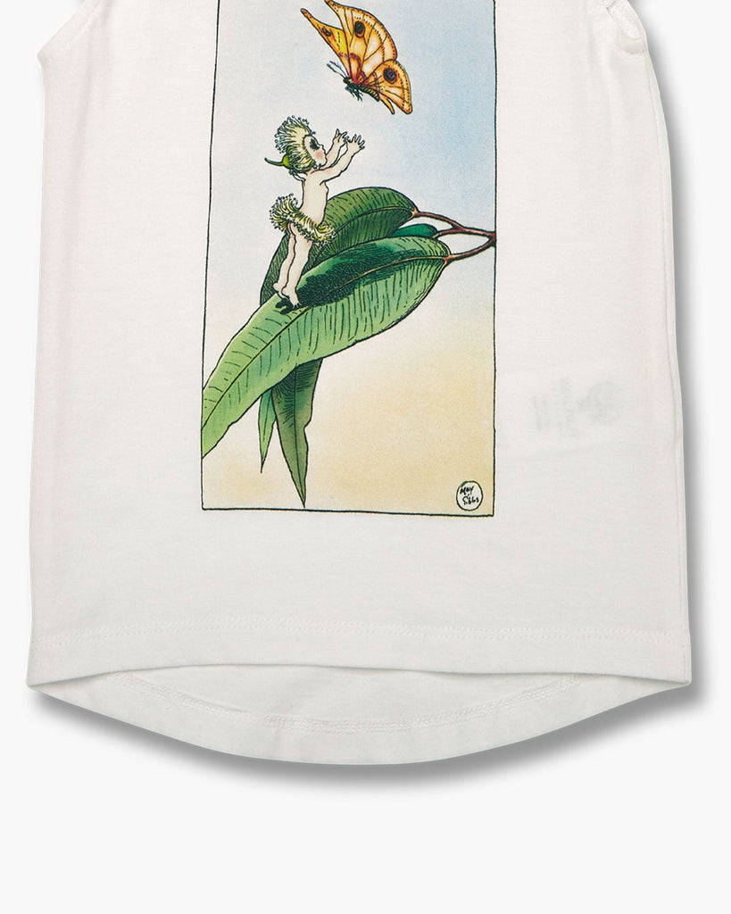 May Gibbs Eloise Frill Tee - Fly Away