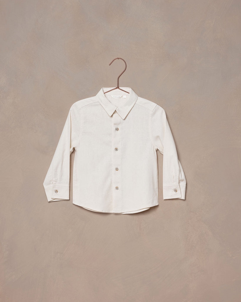 harrison button down || white