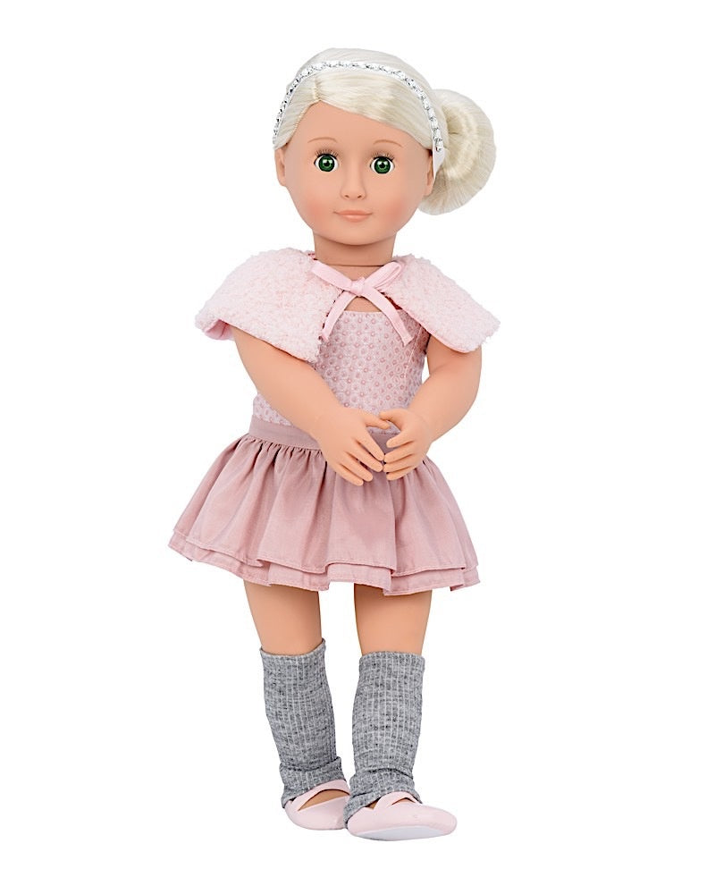 ALEXA - DOLL WITH BALLET DRESS & CAPELET