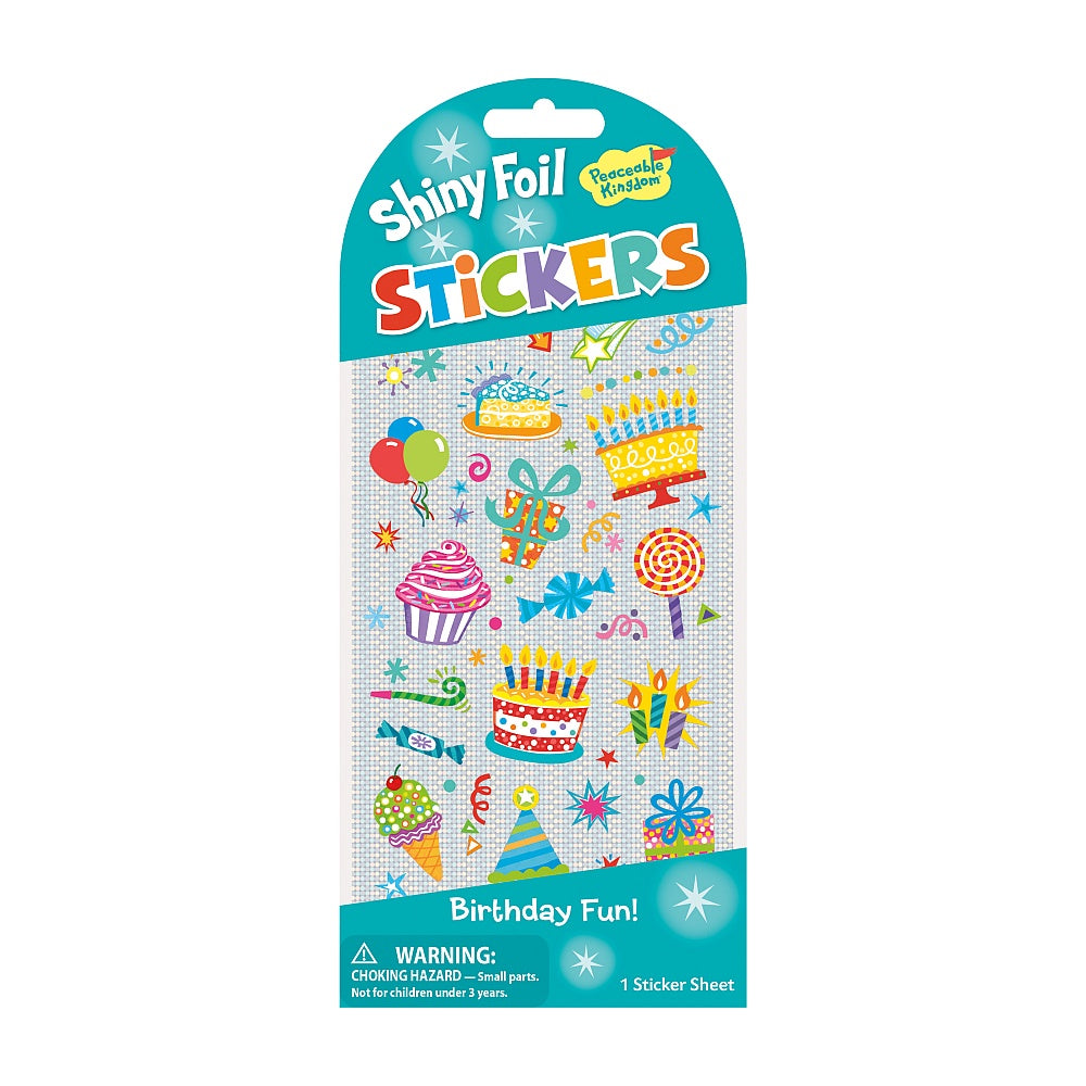 Mini Stickers Foil – Birthday Fun