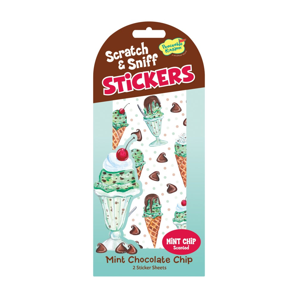 Mini Sticker Scratch and Sniff – Mint Chocolate