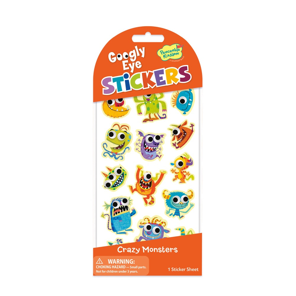 Mini Stickers Googly Eye – Crazy Monsters