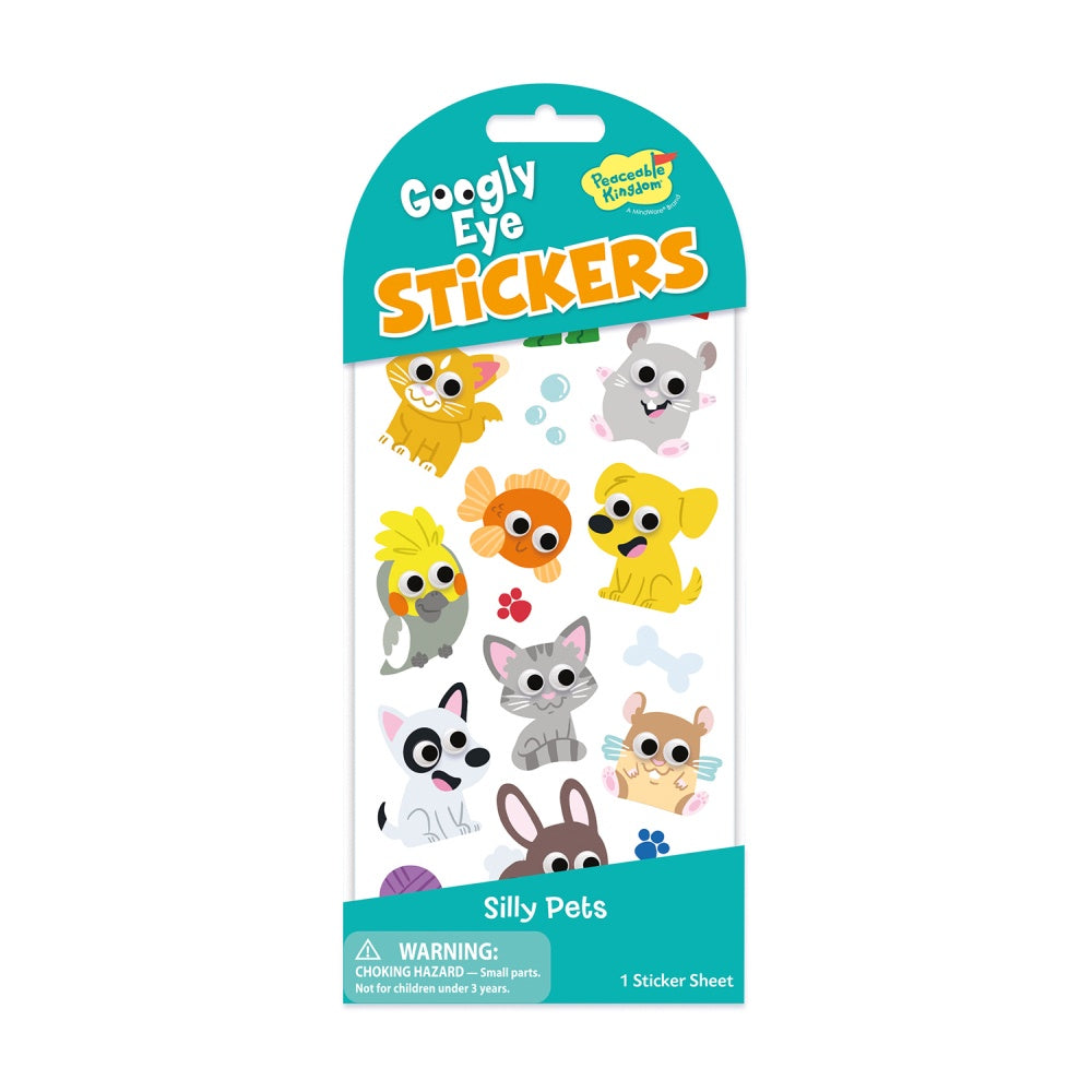 Mini Stickers Googly Eye – Silly Pets