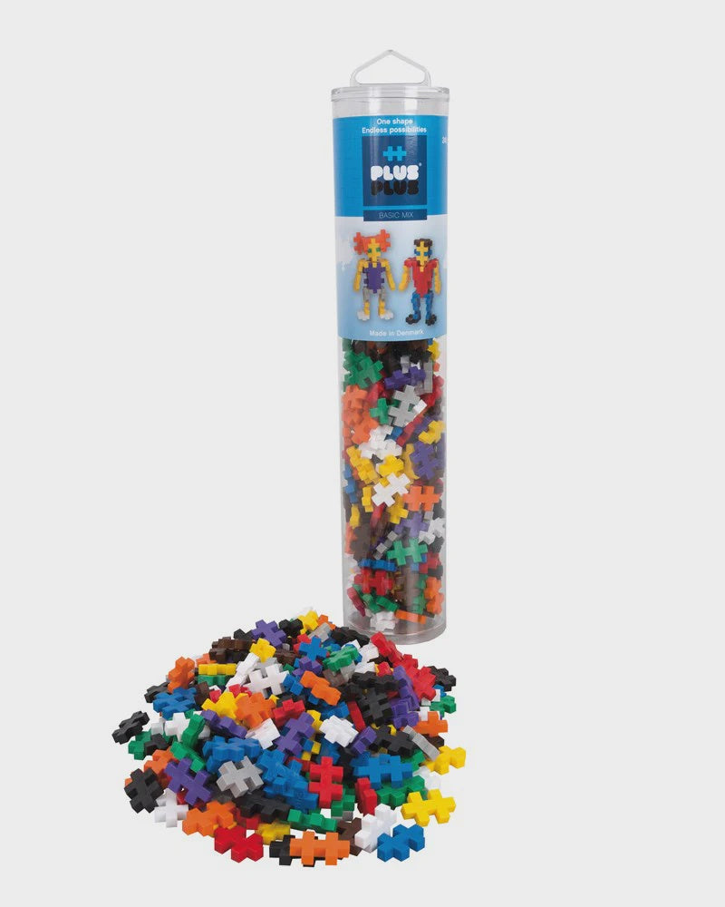 PLUS-PLUS - BASIC MIX - 240 PCS TUBE