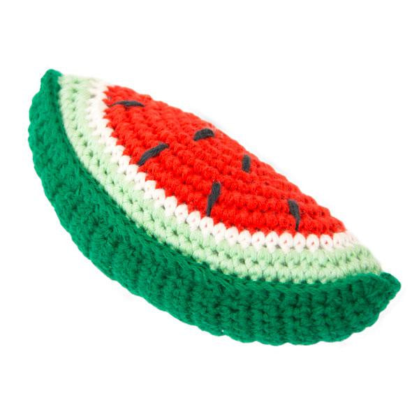 Crochet Rattle - Watermelon
