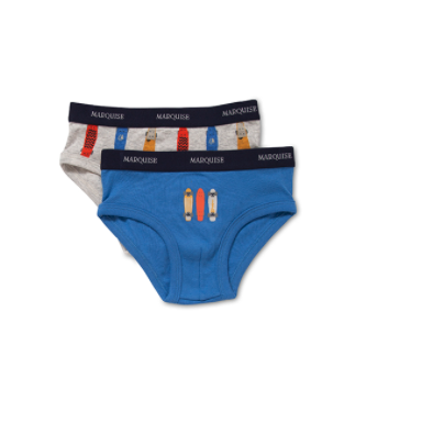 Boys Skateboards 2 Pack Underwear