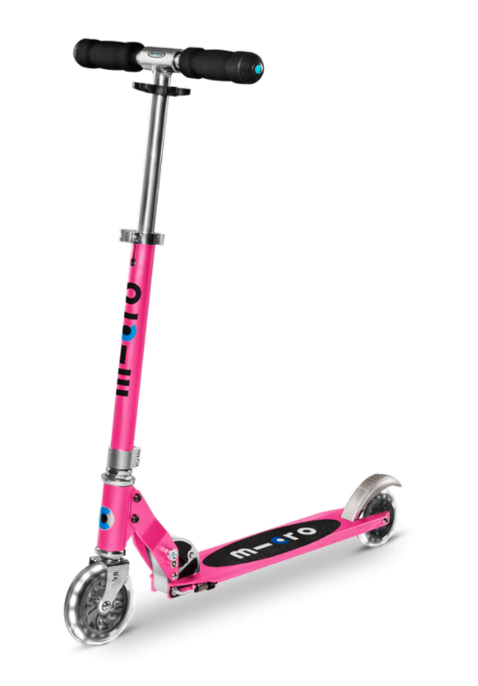 Micro Sprite Light Up Kids Scooter - Pink