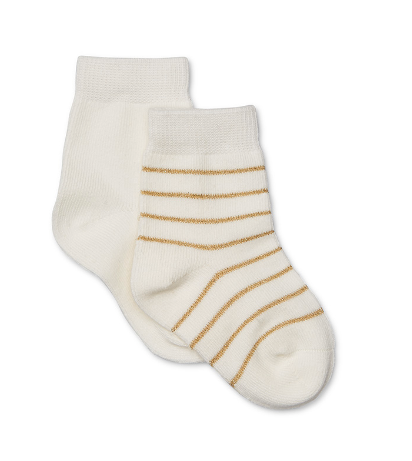 Socks Metallic Gold $12.95