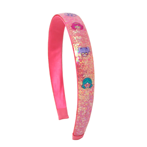 Polly Pocket Glitter Headband