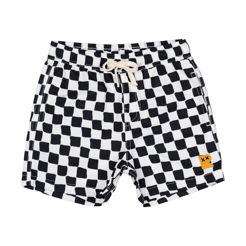 CHECKMATE BOARDSHORTS WITH MESH LINING