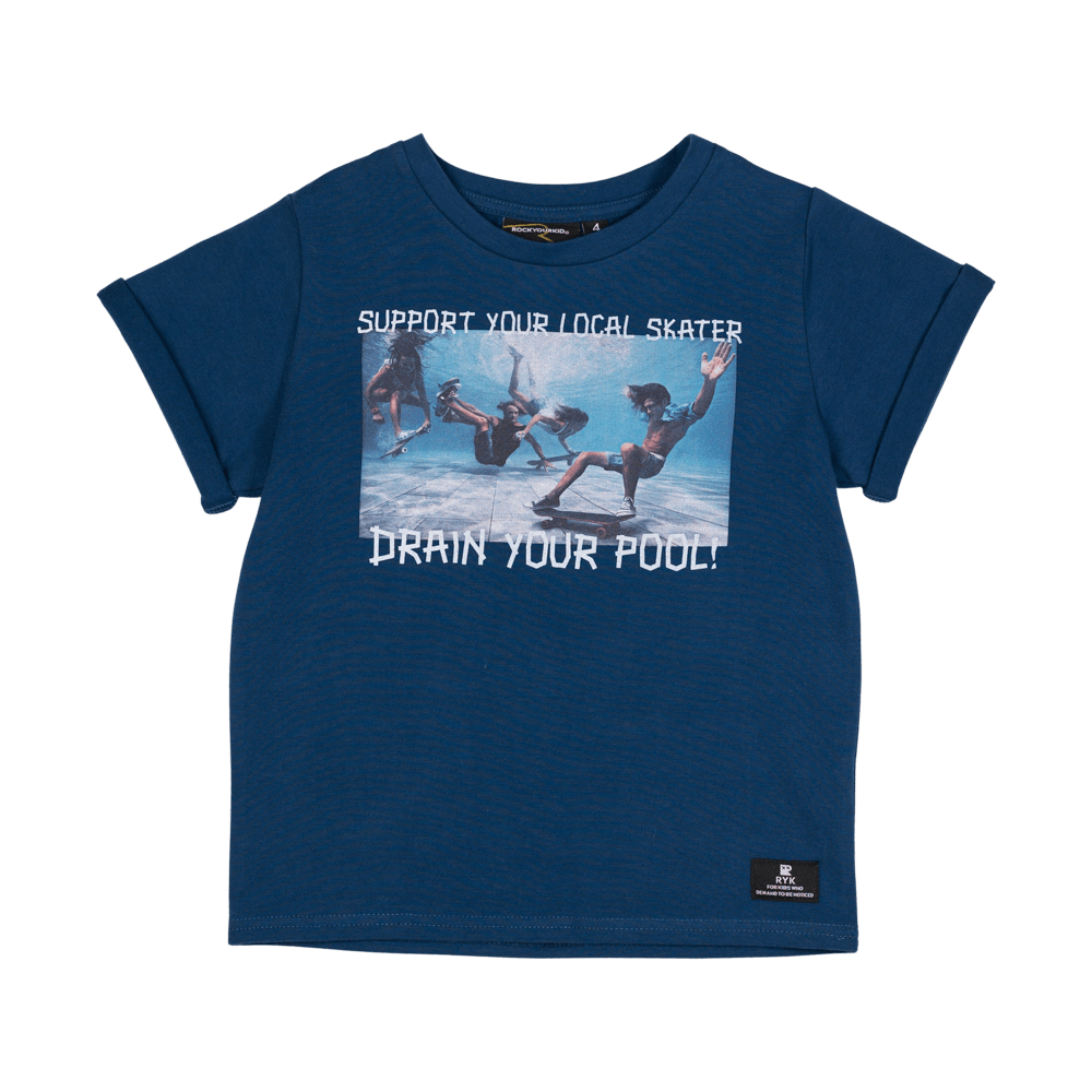 DRAIN YOUR POOL SS T-SHIRT