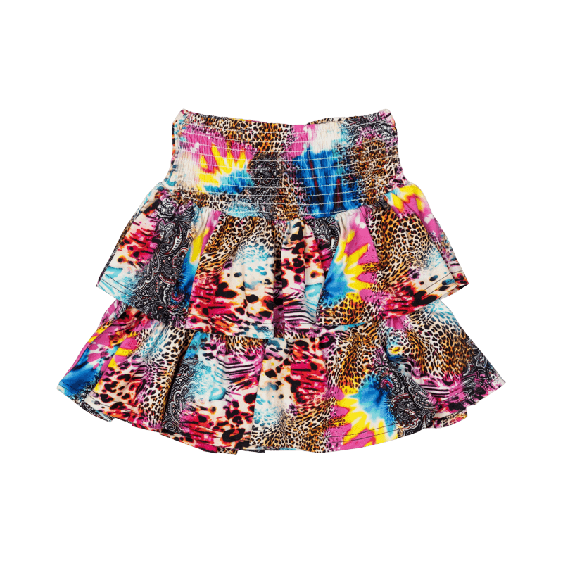 ABSTRACT LEOPARD RARA SKIRT