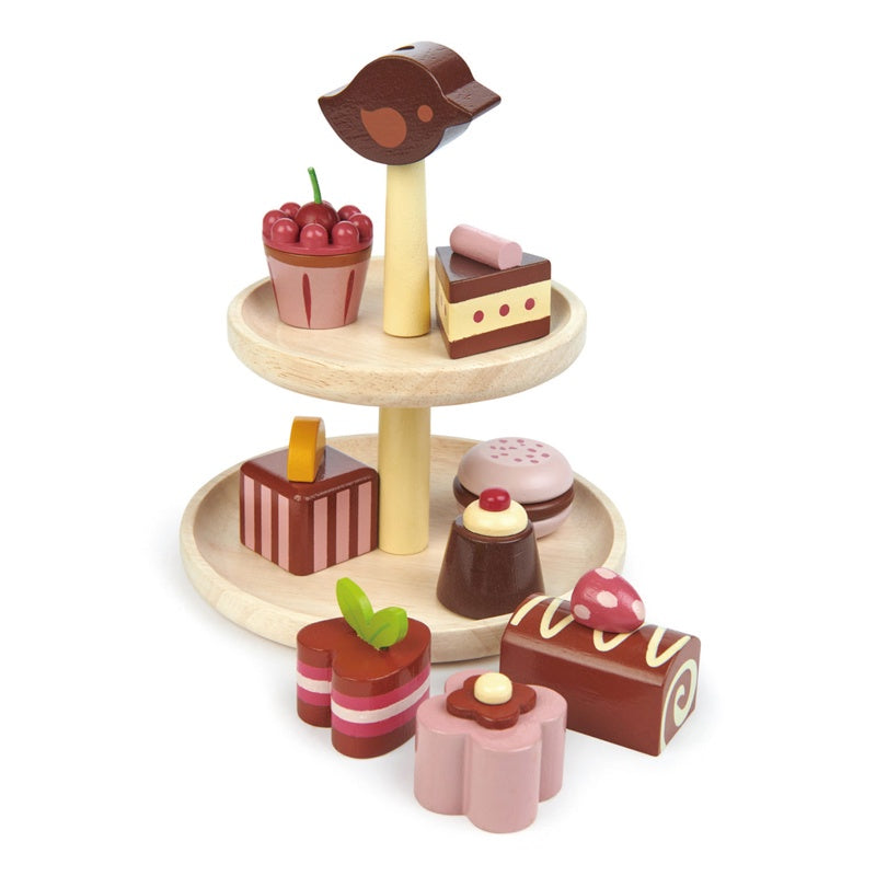 Chocolate Bonbons Cake Stand