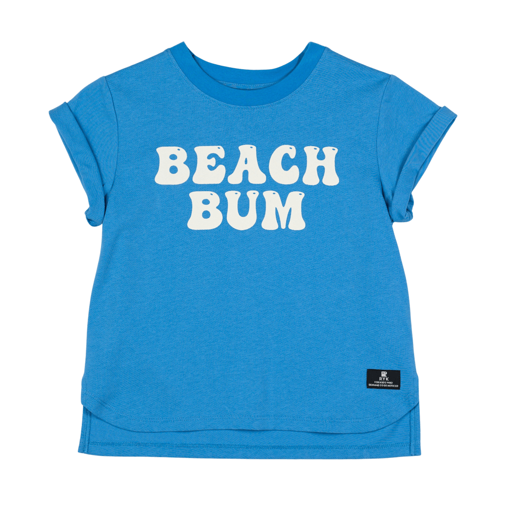 BLUE BEACH BUM T-SHIRT BOXY FIT