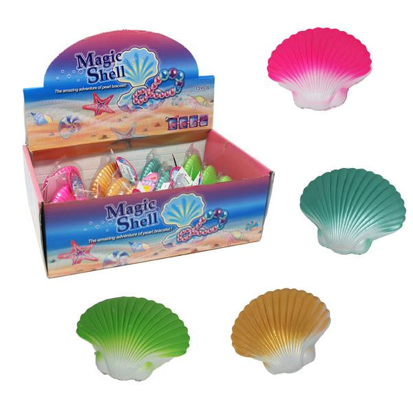 Hatch Clam Shell With Surprise Pearl Bracelet