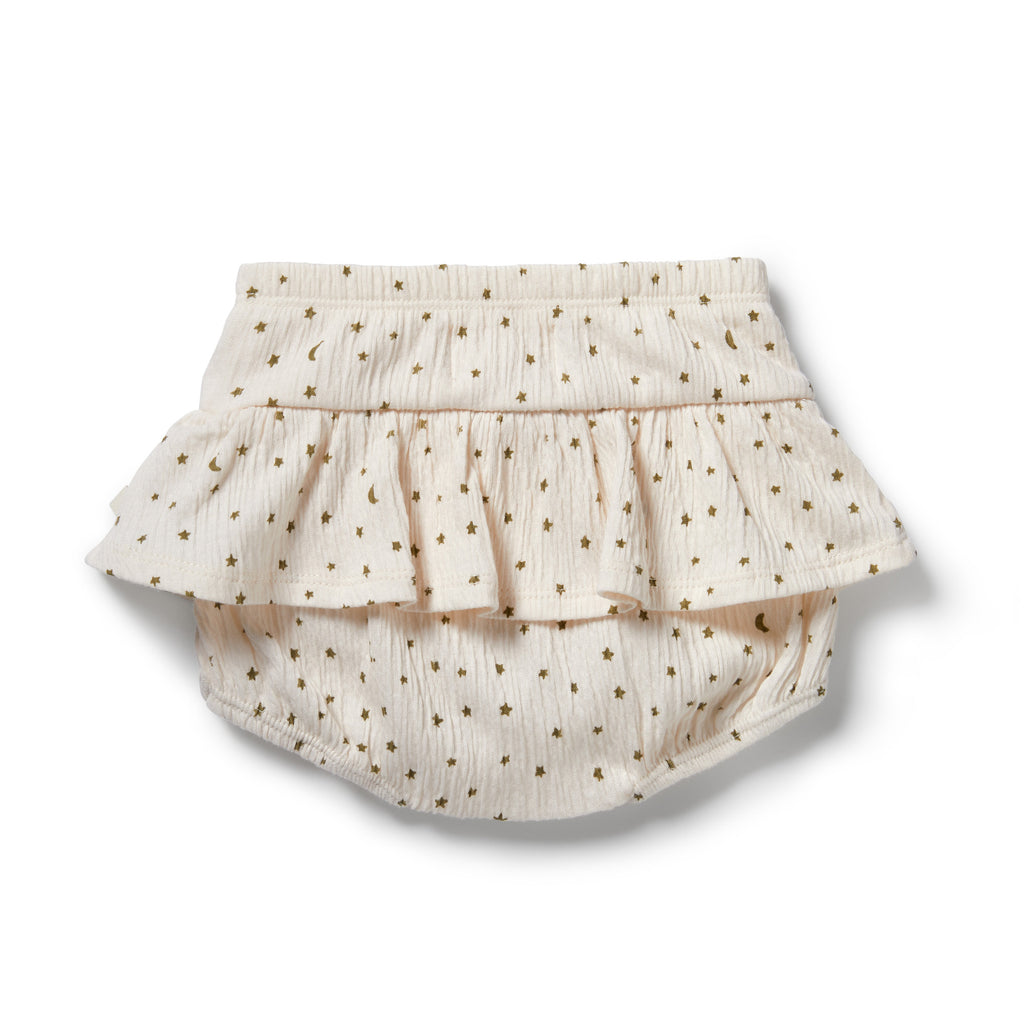 Chasing the Moon - Crinkle Ruffle Nappy Pant