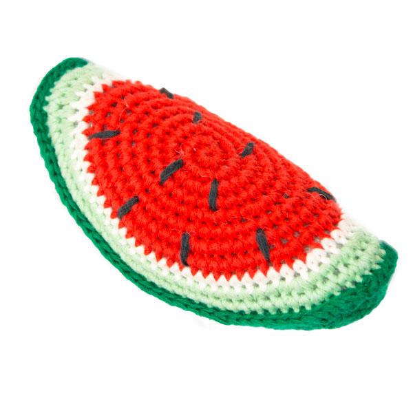 Crochet Rattle - Watermelon