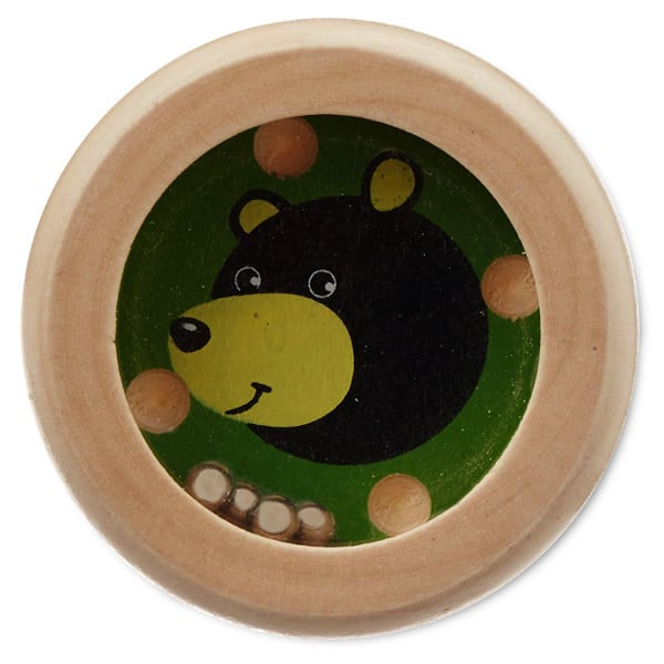 Wood Ball Game Animal