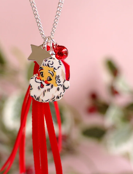 Holly Jollly Christmas Necklace