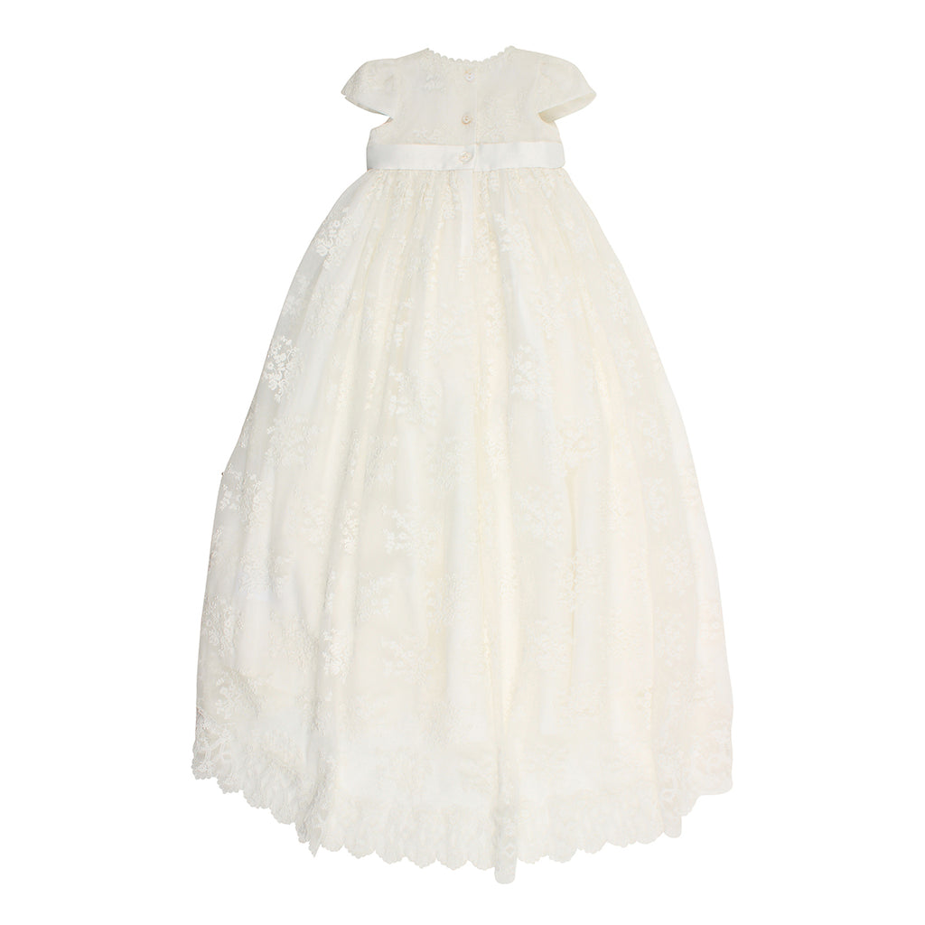 HI LOW CHRISTENING DRESS IVORY