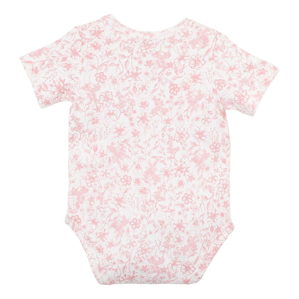 AMELIE BIRD PRINT SS BODYSUIT