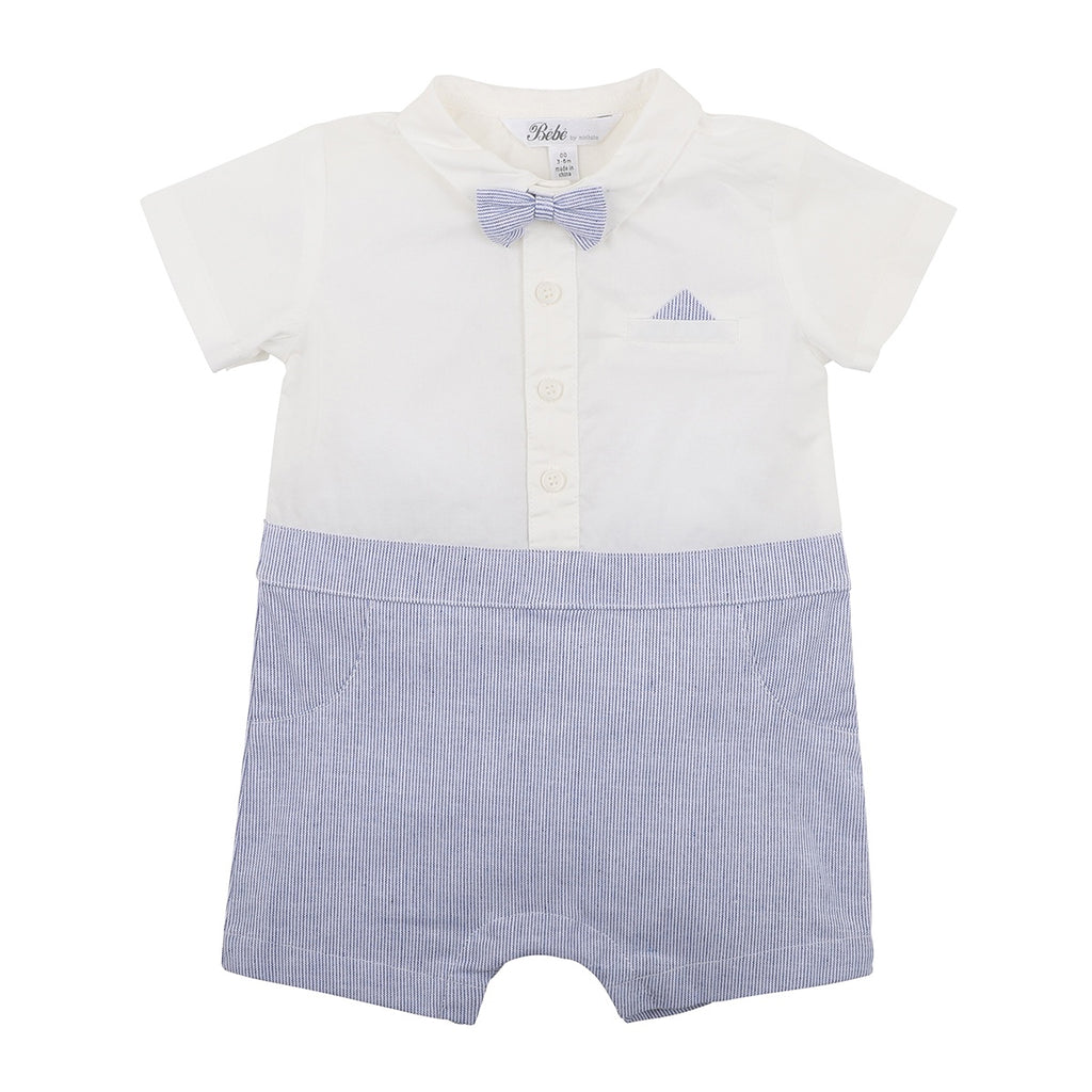 EDWARD BOWTIE ROMPER