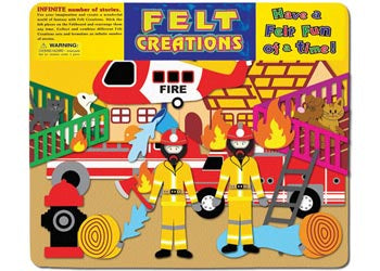Felt Creations - Fire Engine