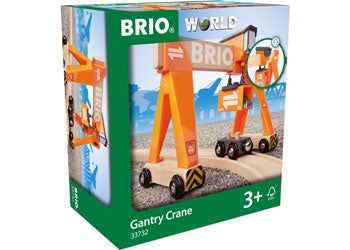BRIO Crane - Gantry Crane, 4 pieces