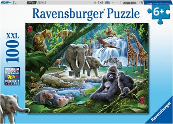 Jungle Animals Puzzle 100pc