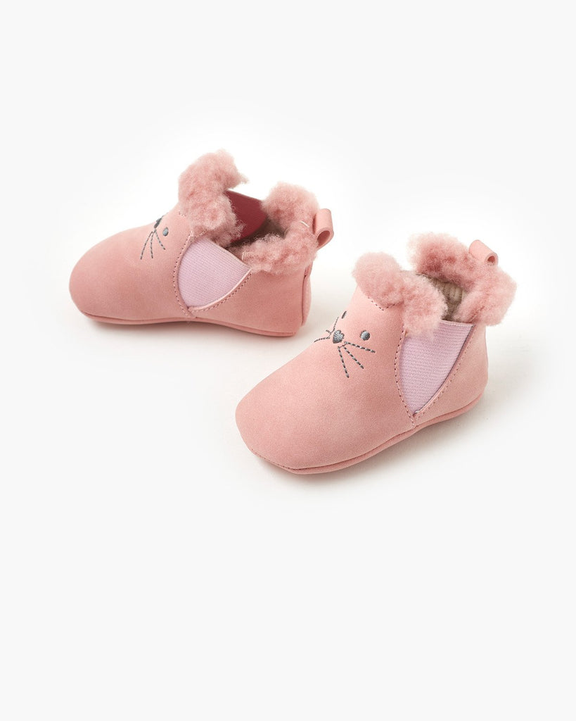 Tulip Bootie - Pale Pink