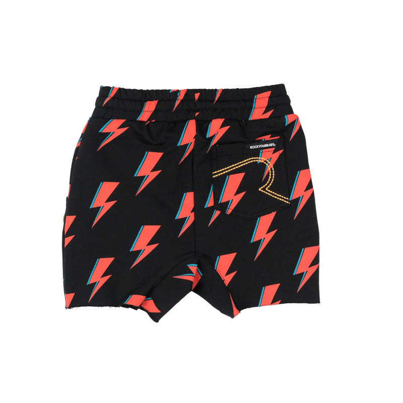 LIGHTNING STRIKE BABY SHORTS - MULTI