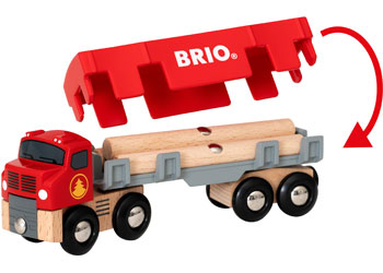BRIO Vehicle - Lumber Truck 6 pieces