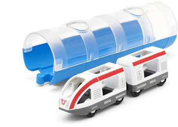 BRIO Train - Travel Train and Tunnel, 3 pieces