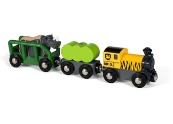 BRIO Train - Safari Train, 4 pieces