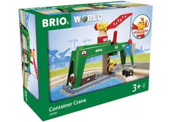 BRIO Crane - Container Crane 6 pieces
