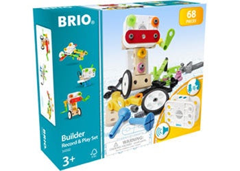 BRIO Builder - Record Play Set, 68 pieces