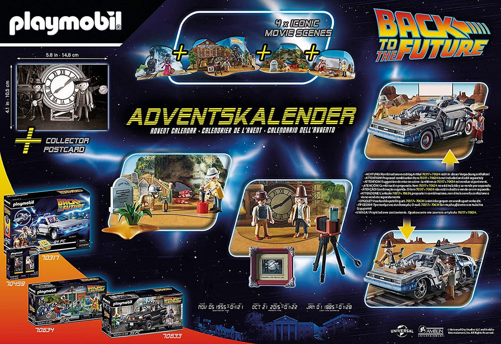 Playmobil - Advent Calendar Back to the Future Part III