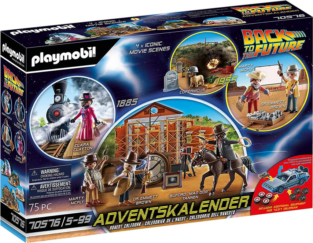 Playmobil - Advent Calendar Back to the Future Part III