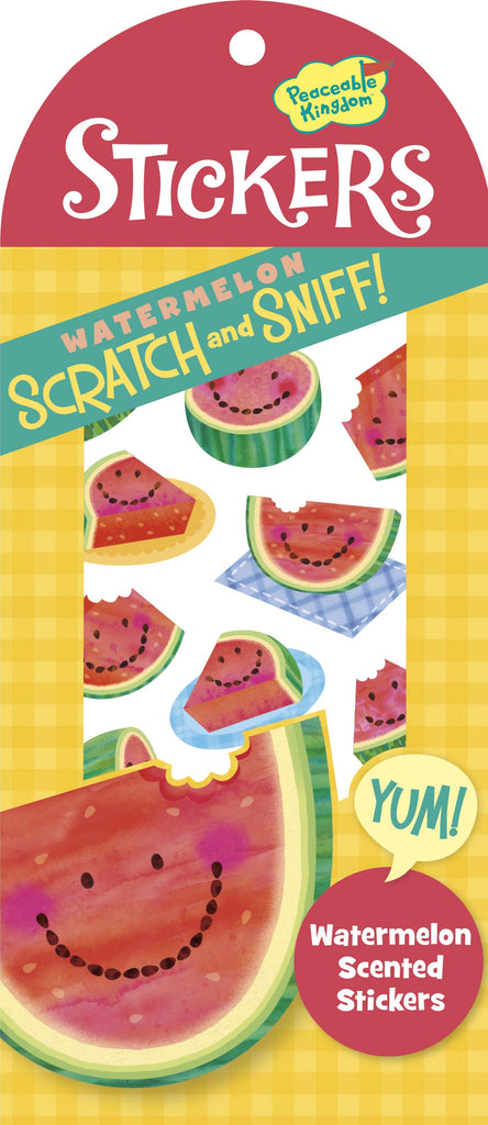 Mini Stickers Watermelon Scratch